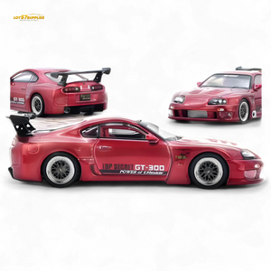 (Pre-Order) INNO64 Toyota Supra A80 Top Secret - Red 1:64