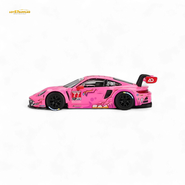(Pre-Order) Mini-GT Porsche 911 GT3 R #77 AO Racing ROXY IMSA Road America 2024 - 1:64