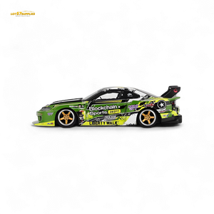 (Pre-Order) MINI-GT Nissan LB-Super Silhouette S15 Silvia #555 V2 2024 Formula Drift Japan - 1:64
