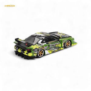 (Pre-Order) MINI-GT Nissan LB-Super Silhouette S15 Silvia #555 V2 2024 Formula Drift Japan - 1:64