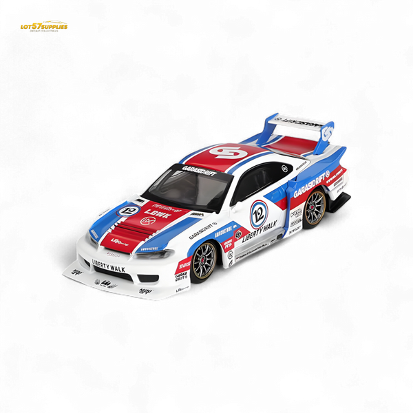 (Pre-Order) Mini-GT Nissan S15 Silvia LBWK 1:64