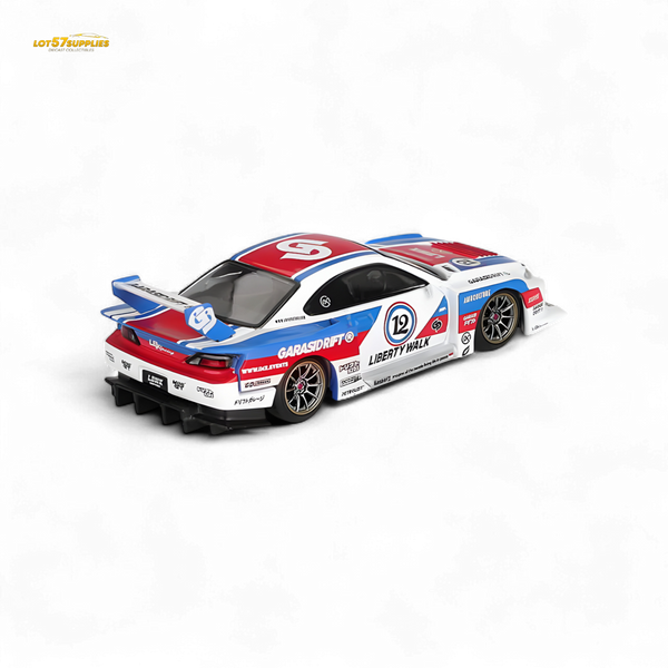 (Pre-Order) Mini-GT Nissan S15 Silvia LBWK 1:64