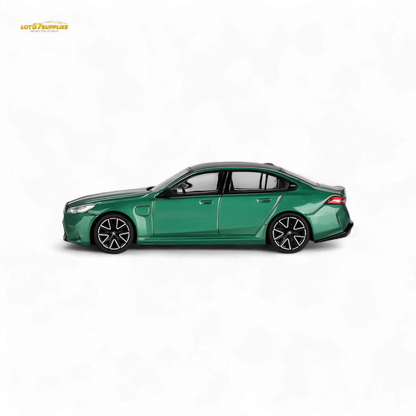 (Pre-Order) Mini-GT BMW M5 Isle of Man Green Metallic 1:64