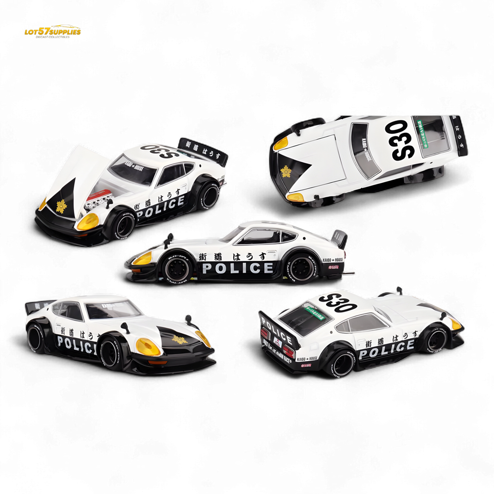 (Pre-Order) KAIDO Nissan Fairlady Z GT Police 1:64