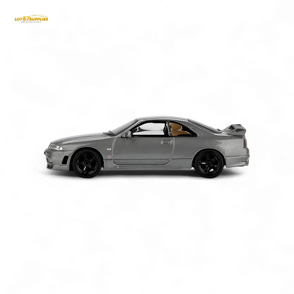 (Pre-Order) Mini GT Nissan Skyline GT-R NISMO BCNR33 CRS Version Dark Metal Gray 1:64