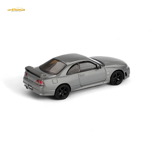 (Pre-Order) Mini GT Nissan Skyline GT-R NISMO BCNR33 CRS Version Dark Metal Gray 1:64