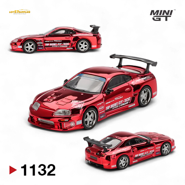 (Pre-Order) Mini GT Toyota Supra A80 Top Secret GT-300 1:64