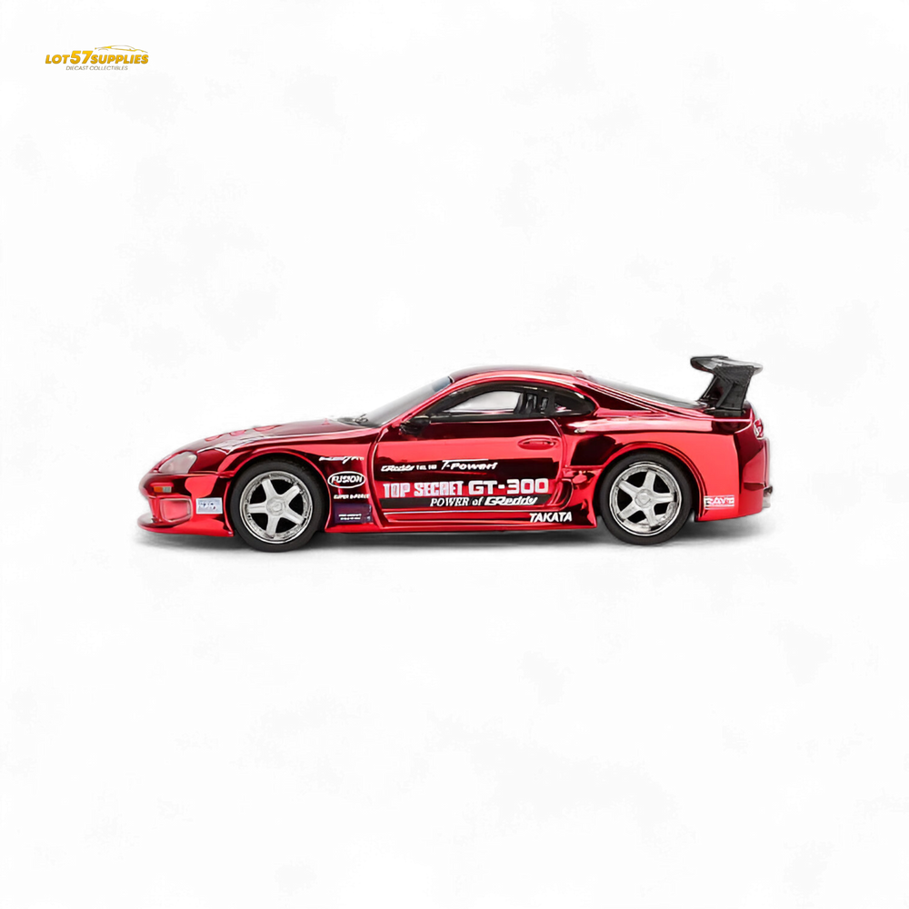 (Pre-Order) Mini GT Toyota Supra A80 Top Secret GT-300 1:64