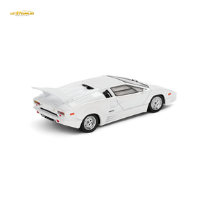 (Pre-Order) Mini-GT Lamborghini Countach 25th Anniversary White 1:64
