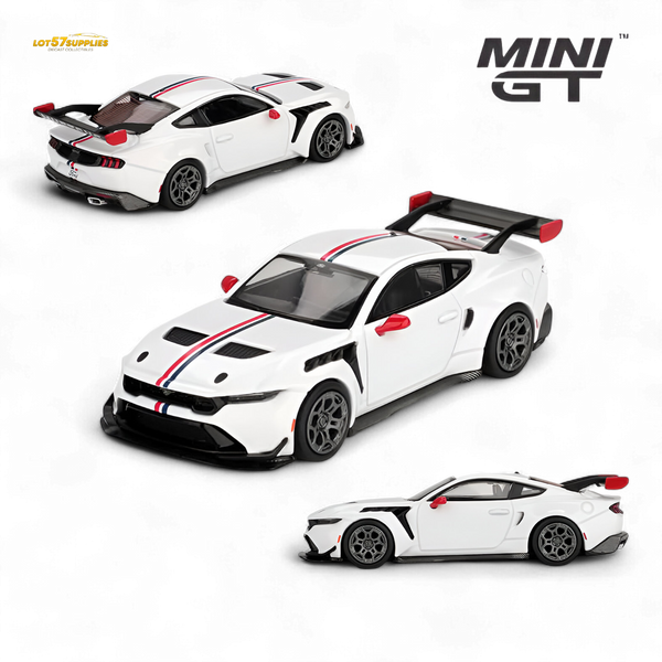 (Pre-Order) MiniGT Ford Mustang GTD Spirit of America 1:64