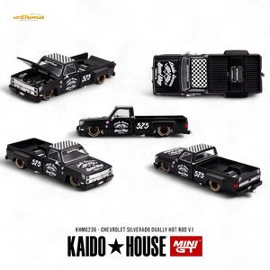 (Pre-Order) KAIDO Chevrolet Silverado Dually Hot Rod V1 1:64