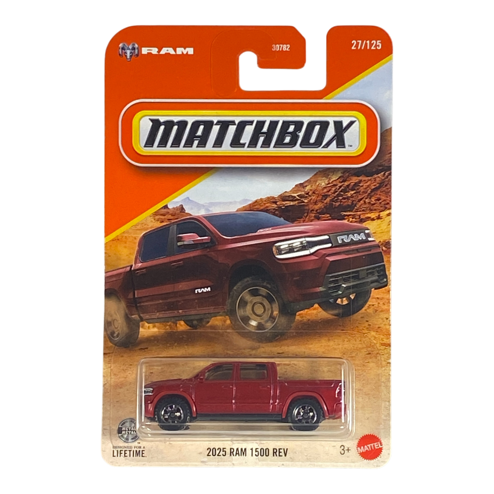 Collectors World Toys Matchbox 2025 Ram 1500 REV | 2026 Matchbox Series 27/125