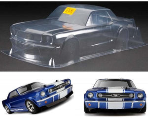 HPI Racing 104926 '66 Ford Mustang GT Coupe Clear Body 200mm
