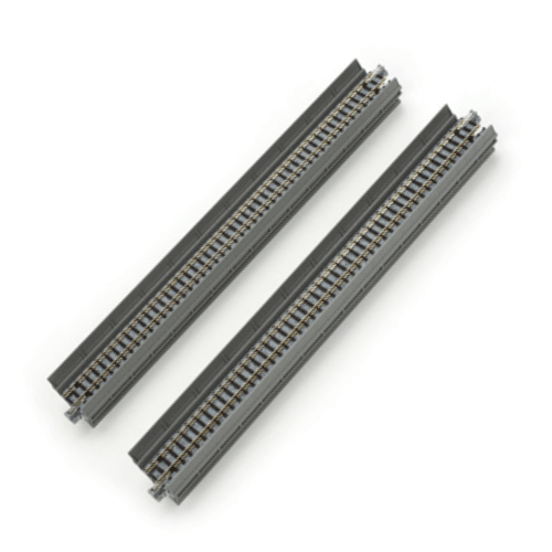 Kato 20-400 N 248mm (9 3/4") Single Track Straight Viaduct Track (2) UniTrack