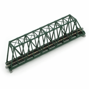 Kato 20-431 N Scale 248mm (9 3/4") Single Track Truss Bridge, Green