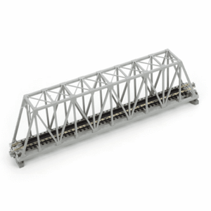 Kato 20-432 N Scale 248mm (9 3/4") Single Track Truss Bridge, Gray