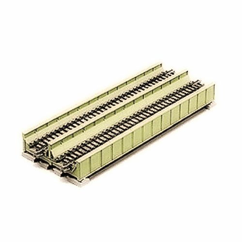 Kato 20-456 N Scale 186mm (7 5/16") Double Track Plate Girder Bridge Light Green