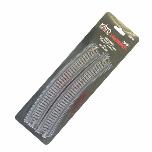 Kato 20-531 N 348mm Radius 30º Single Track Viaduct Curve Track [2] UniTrack