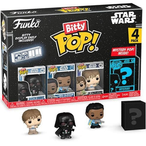 ToyShnip Funko Bitty Pop! Star Wars Mini-Figure 4-Pack - Select Figure(s) — Action Figure