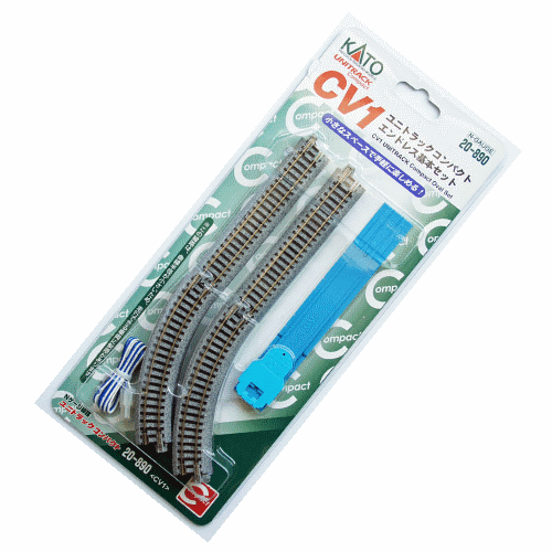 Kato 20-890 N Scale CV-1 Unitrack Compact Oval Set UniTracks