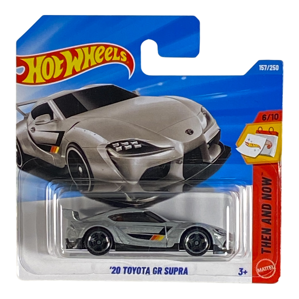 Collectors World Toys Hot Wheels '20 Toyota GR Supra | Then and Now Series 6/10