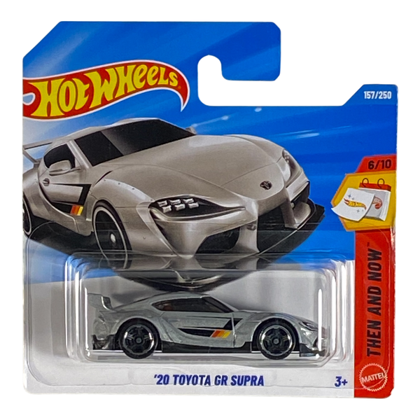 Collectors World Toys Hot Wheels '20 Toyota GR Supra | Then and Now Series 6/10
