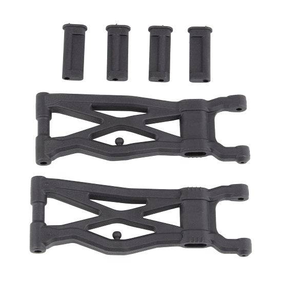 Associated 71150 RC10T6.1 Factory Team Rear Suspension Arms Carbon Fiber