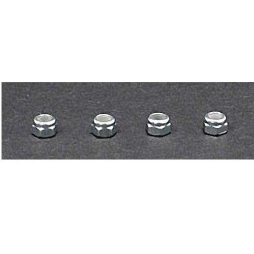DuBro 2101 Nylon Locknuts 3mm (4pcs) for Airplanes / Hardware