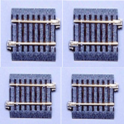 Kato 2-105 HO Scale 60mm (2 3/8") Straight Track [4 pcs] UniTrack