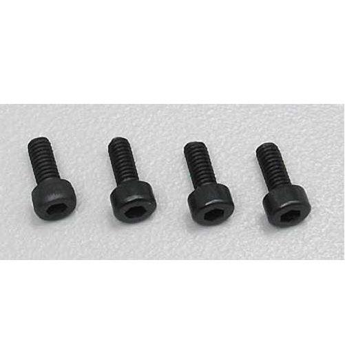 DuBro 2116 Socket Cap Screws 2.5mmx6 (4) for Airplanes / Hardware