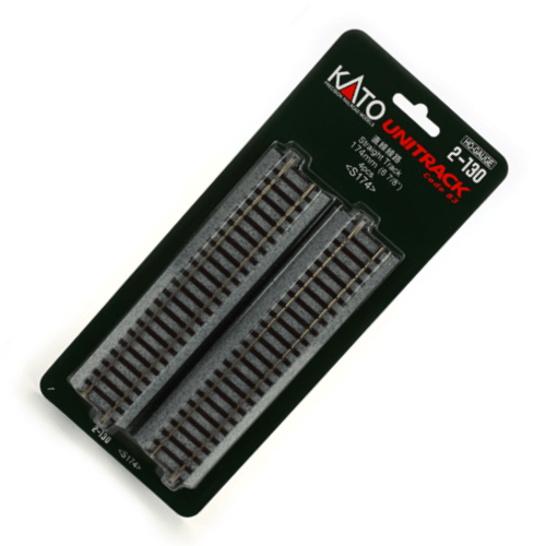 Kato 2-130 HO Scale 174mm (6 7/8") Straight Track [4 pcs] UniTrack