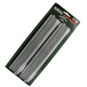 Kato 2-180 HO Scale 369mm (14 1/2") Straight Track [4 pcs] UniTrack