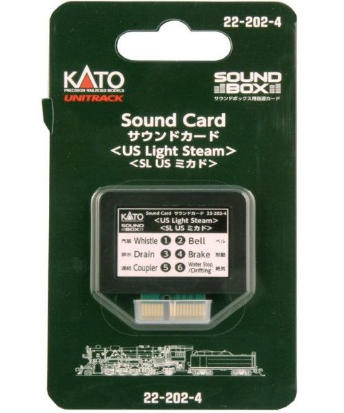 Kato 22-202-4 N Scale US Light Steam Sound Card for Sound Box