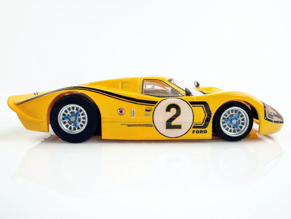 AFX 22014 Ford GT40 Mark IV #2 Le Mans Mega G+ MG+ HO scale slot Car MegaG