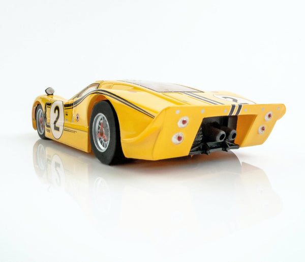 AFX 22014 Ford GT40 Mark IV #2 Le Mans Mega G+ MG+ HO scale slot Car MegaG