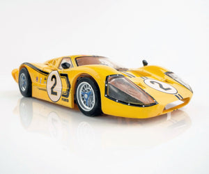 AFX 22014 Ford GT40 Mark IV #2 Le Mans Mega G+ MG+ HO scale slot Car MegaG