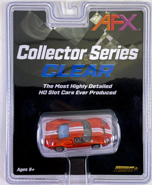 AFX Exclusive Ford GT40 Ontario Orange HO Slot Car 22109