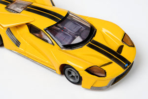 AFX 22029 Ford GT Triple Yellow MegeG+ Mega G+ Ho slot car AFX22029
