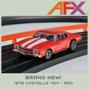 AFX 22043 1971 Chevelle 454 Red Mega G+ Ho slot car AFX22043 MegeG+