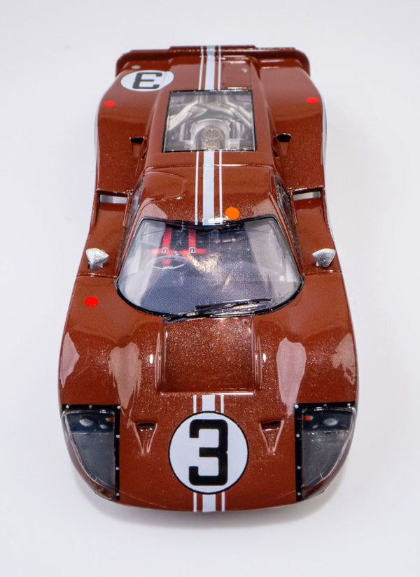 AFX 22053 Ford GT40 MKIV #3 LeMans 1967 Copper Mega G+ HO Slot Car AFX22053