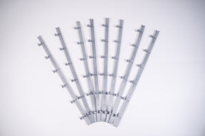 AFX 22072 Armco Barriers 14" Sections 8pcs HO Slot Car Track Accessories