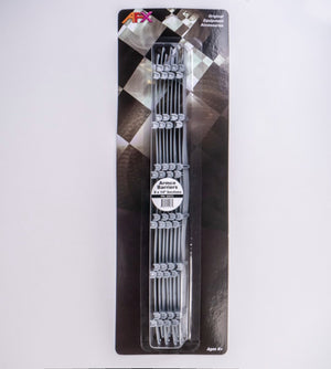 AFX 22072 Armco Barriers 14" Sections 8pcs HO Slot Car Track Accessories