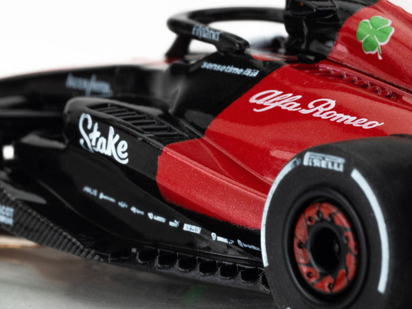 AFX 22083 2023 Alfa Romeo F1 Valterri Bottas #77 HO Scale Slot Car AFX22083