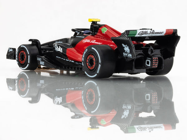 AFX 22084 2023 Alfa Romeo F1 Valterri Bottas #24 HO Slot Car Formula 1 AFX22084