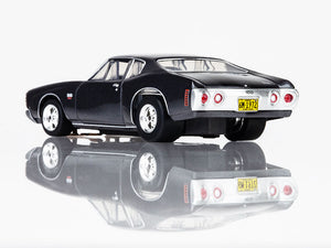 AFX 1972 Chevelle SS454 Black 22087 HO Scale Slot Car MegaG  Mega G+