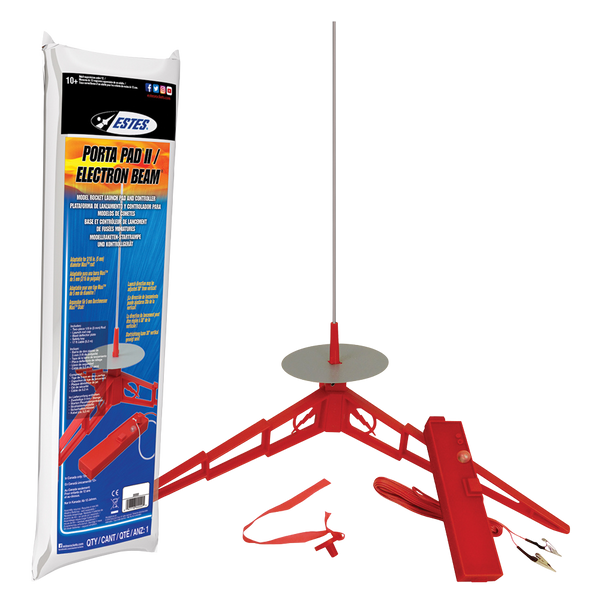 Estes Rockets - Porta-Pad® II Launch Pad and Electron Beam® Launch Controller - Echo Six Hobbies