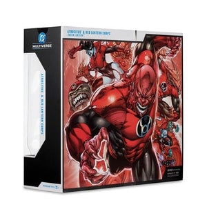 DC Multiverse Atrocitus Megafig and Red Lantern Corps Green Lantern 7-Inch Scale Action Figure 2-Pack