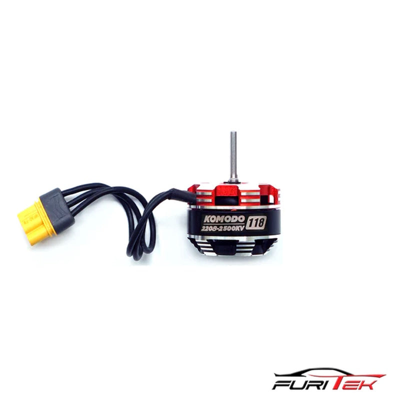 FURITEK FUR-2345 KOMODO 2208 2500KV BRUSHLESS MOTOR FOR AXIAL UTB18 CAPRA
