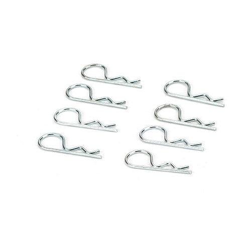 Dubro 2256 Small Body Klips / Clips Steel (8pcs)