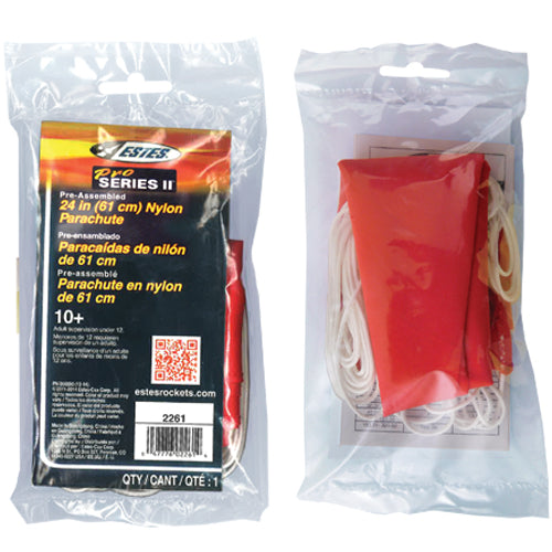 ESTES - 24" Nylon Rocket Parachute, Pro Series II